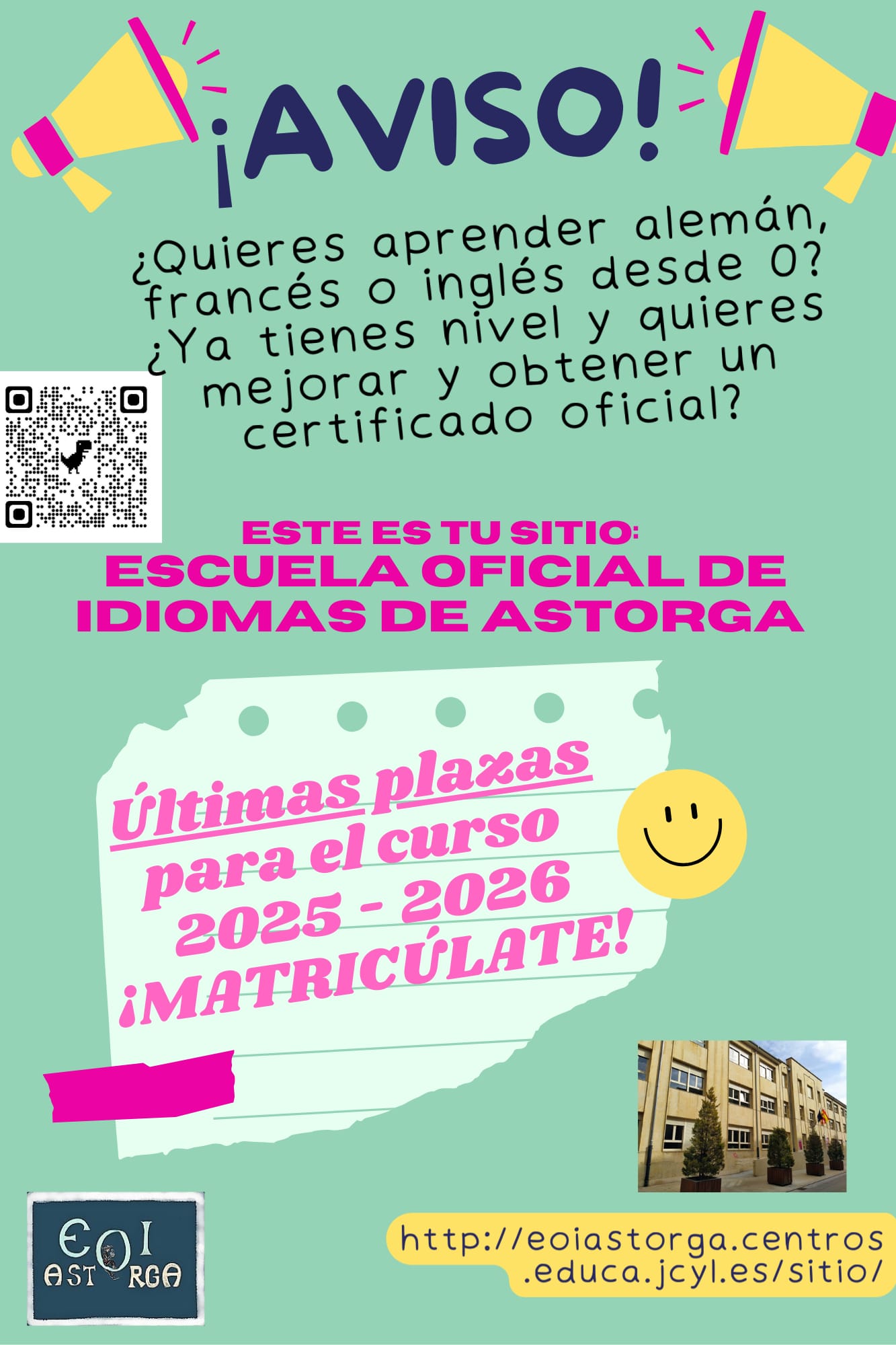 CARTEL MATRÍCULA 25-26